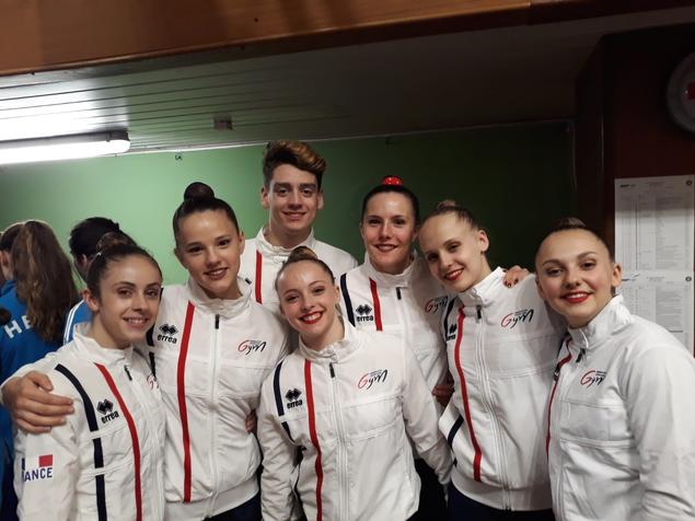 Open de Slovaquie à Bratislava : des athlètes du pôle Ceyrat Aérobic remportent une médaille 